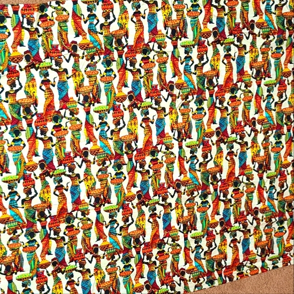 Timeless Treasures Fabrics of SoHo Kenta-C Beautiful Women & Woven Baskets Sew - Picture 7 of 16